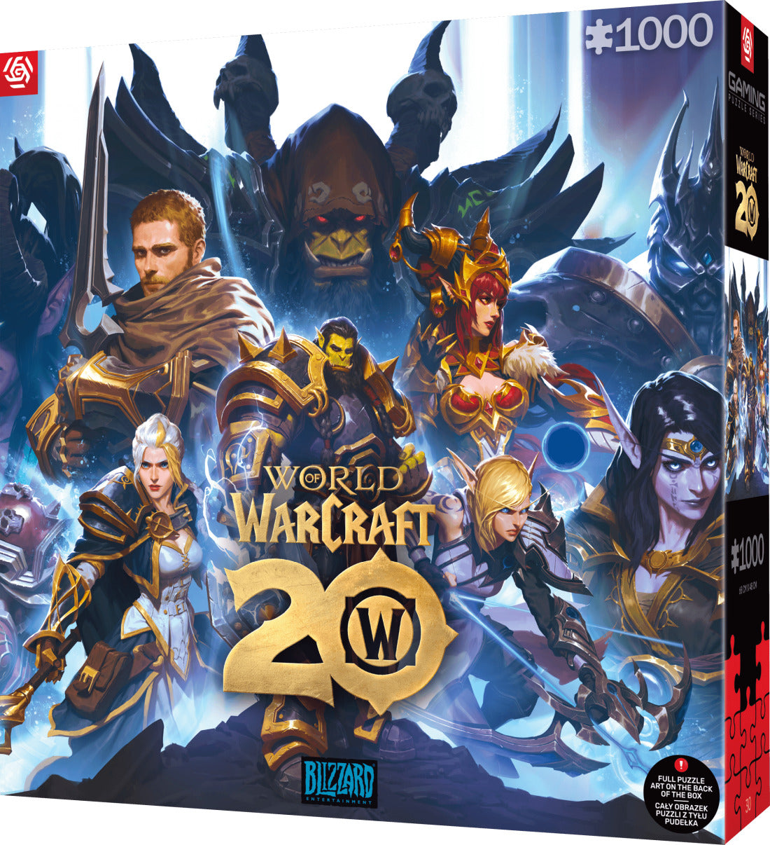 WORLD OF WARCRAFT - PUZZLE "20TH ANNIVERSARY" 1000 PIECES