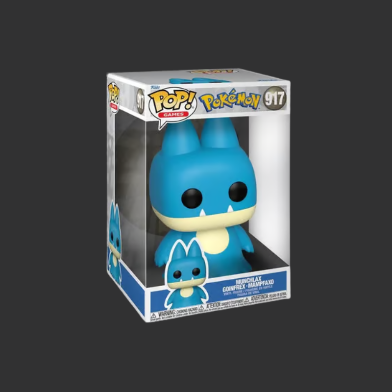 Funko Pop! Jumbo: Pokémon - Munchlax 10" Super Sized Pop!