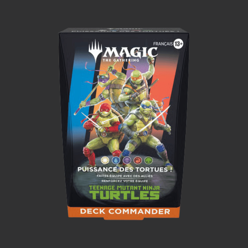 Magic: The Gathering - Deck Commander Teenage Mutant Ninja Turtles : Puissance des Tortues ! - FR