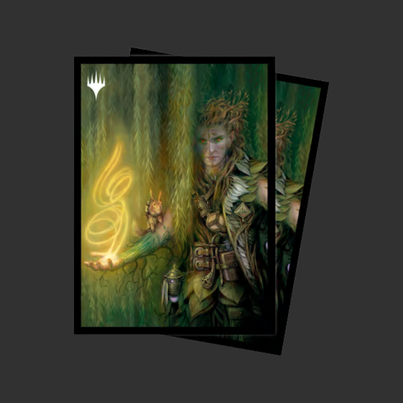 ULTRA PRO - MAGIC - THE GATHERING - MURDERS AT KARLOV MANOR - SACHET DE 100 PROTÈGES CARTES STANDARD - KAUST, LES YEUX DE LA CLAIRIÈRE (63 X 89 MM)