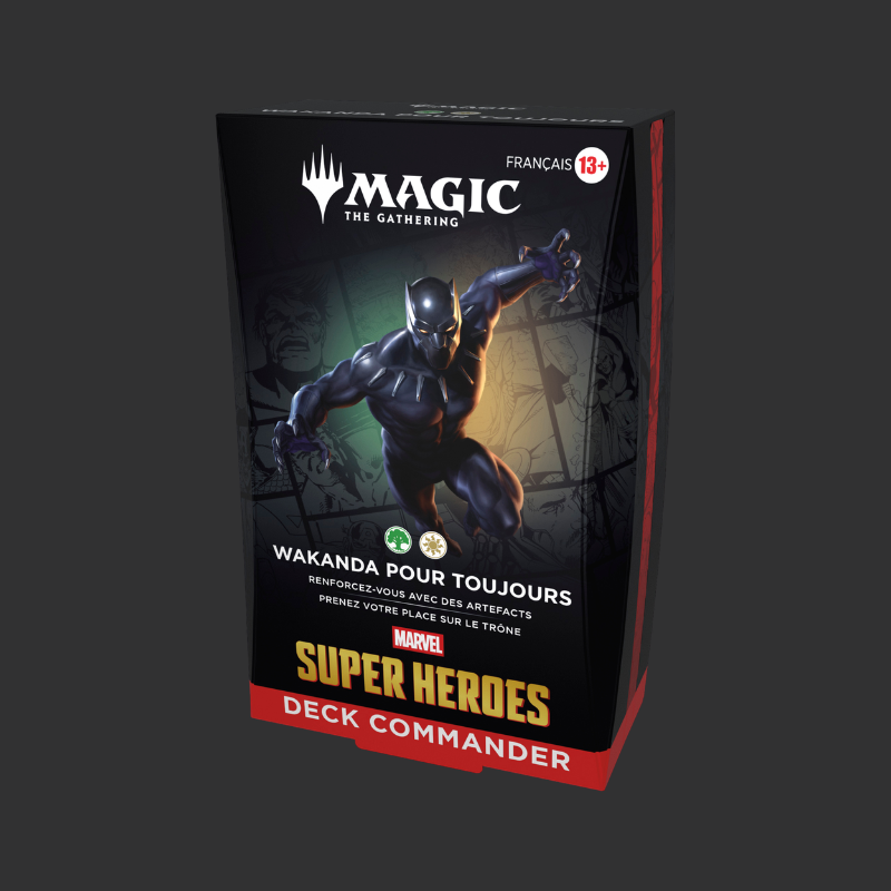Deck Commander - Magic: The Gathering - Marvel Super Heroes - Wakanda pour toujours - FR
