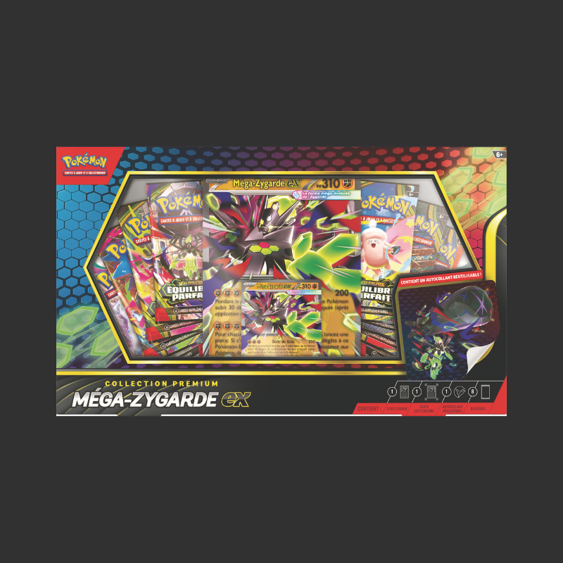 Pokémon JCC : Collection Premium Méga-Zygarde-ex - FR