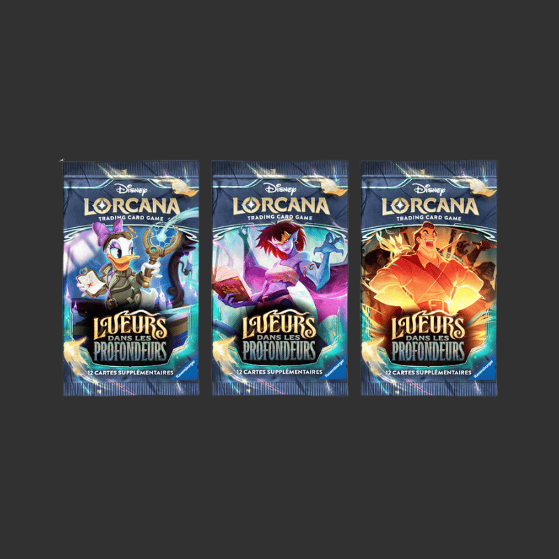 Disney Lorcana JCC : Lueurs dans les Profondeurs - Display de Boosters (24 Boosters) - FR