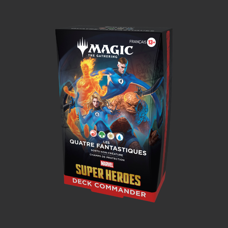 Deck Commander - Magic: The Gathering - Marvel Super Heroes - Les Quatre Fantastiques - FR