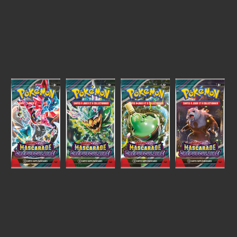 Pokémon JCC - Écarlate et Violet - Coffret Dresseur d'Élite Mascarade Crépusculaire Ogerpon