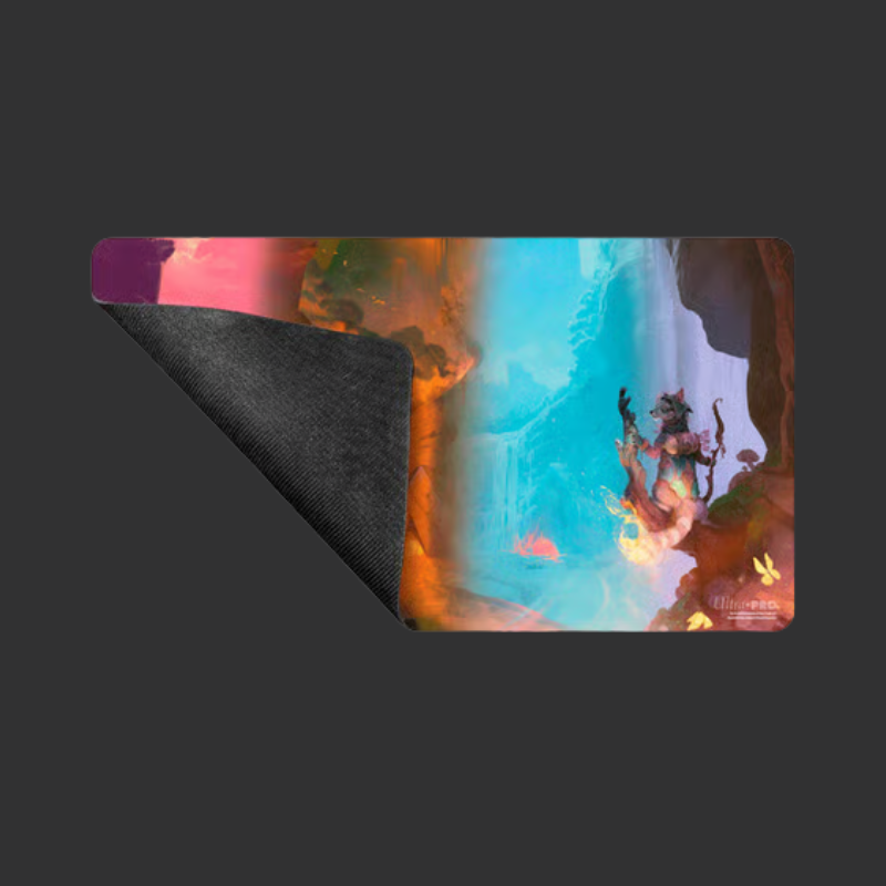 ULTRA PRO - MAGIC - THE GATHERING - BLOOMBURROW - TAPIS DE JEU TERRES DE SAISON - MONTAGNE (60 X 34 CM)