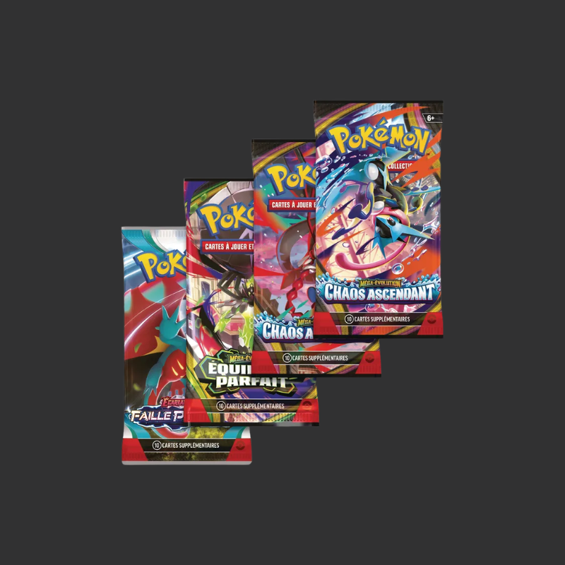 Pokémon JCC : Boîtes Méga Clair de Lune Méga-Ectoplasma-ex ou Méga-Mélodelfe-ex (1x boîte aléatoire) - FR