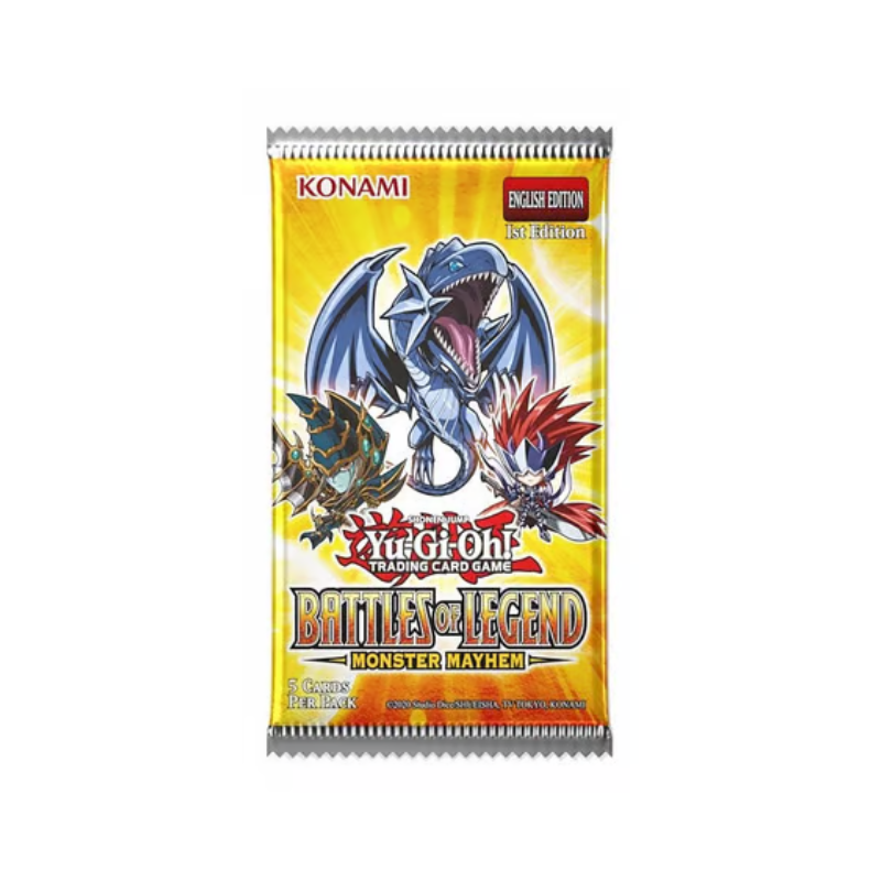 YU-GI-OH! JCC - DISPLAY DE PACK DE BOOSTER BATTLES OF LEGEND: MONSTER MAYHEM (24 BOOSTERS) - FR