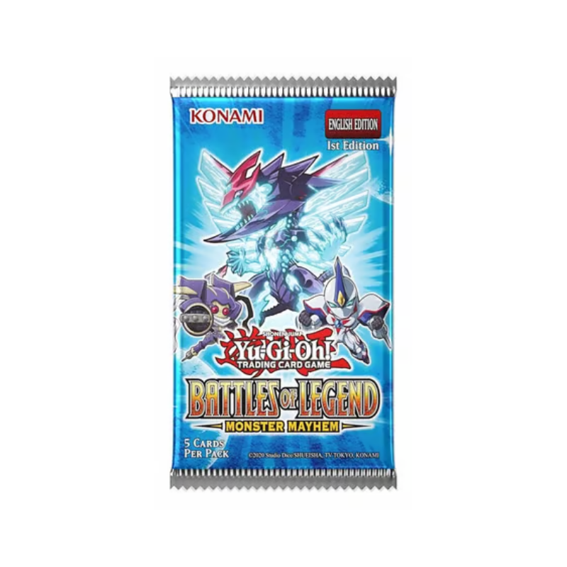YU-GI-OH! JCC - DISPLAY DE PACK DE BOOSTER BATTLES OF LEGEND: MONSTER MAYHEM (24 BOOSTERS) - FR