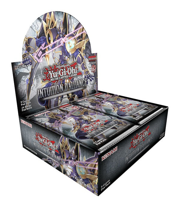 Yu-Gi-Oh! JCC - Display de Pack de Booster Intuition d'Alliance (24 Boosters) - FR