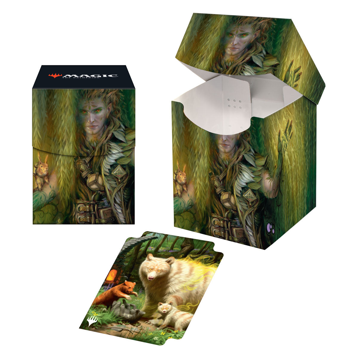 ULTRA PRO - MAGIC - THE GATHERING - MURDERS AT KARLOV MANOR - 100+ DECK BOX KAUST, LES YEUX DE LA CLAIRIÈRE