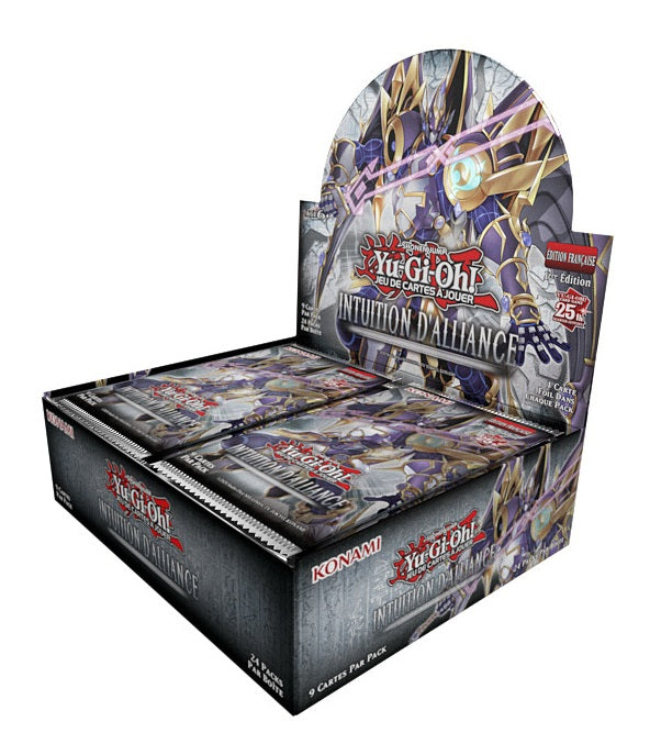 Yu-Gi-Oh! JCC - Display de Pack de Booster Intuition d'Alliance (24 Boosters) - FR