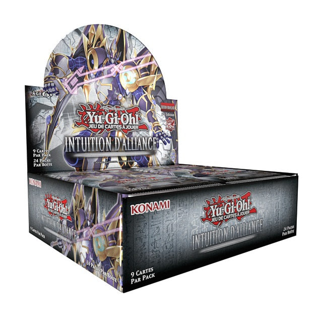 Yu-Gi-Oh! JCC - Display de Pack de Booster Intuition d'Alliance (24 Boosters) - FR
