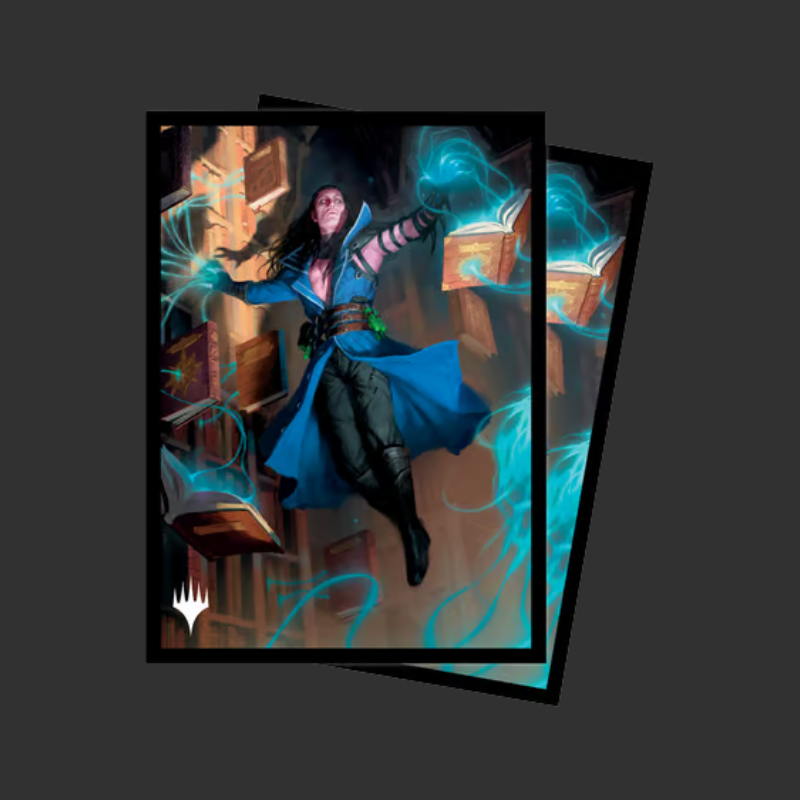 ULTRA PRO - MAGIC - THE GATHERING - MURDERS AT KARLOV MANOR - SACHET DE 100 PROTÈGES CARTES STANDARD - MIRKO, THÉORICIEN OBSESSIONNEL (63 X 89 MM)