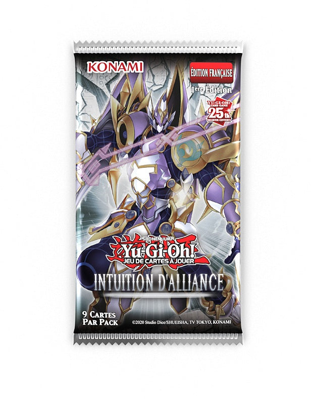 Yu-Gi-Oh! JCC - Display de Pack de Booster Intuition d'Alliance (24 Boosters) - FR