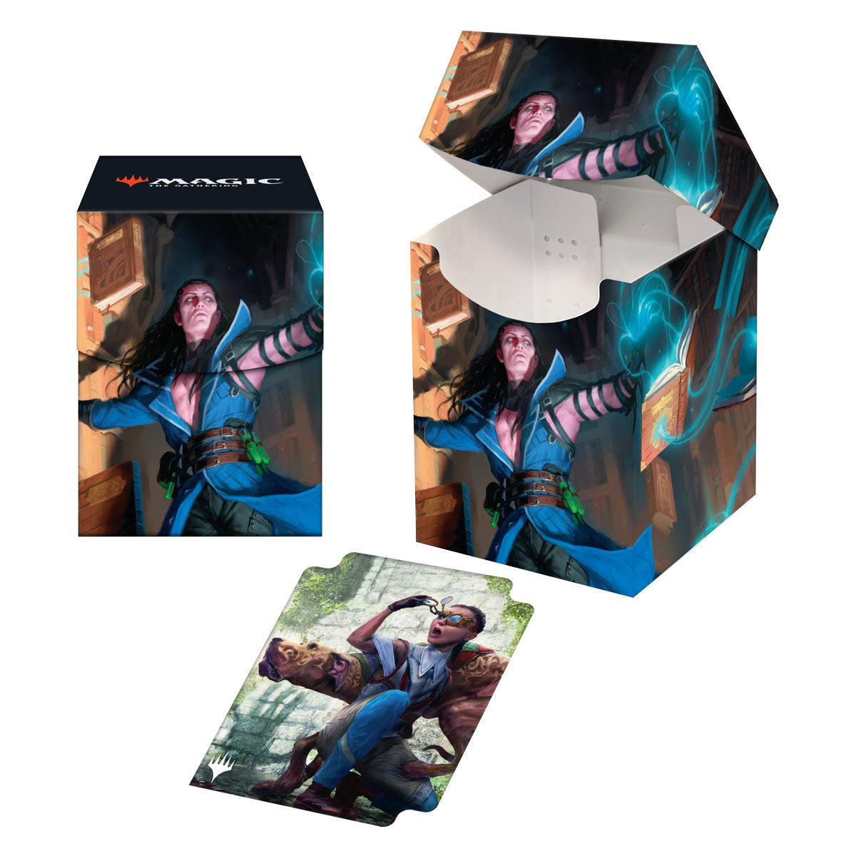 ULTRA PRO - MAGIC - THE GATHERING - MURDERS AT KARLOV MANOR - 100+ DECK BOX MIRKO, THÉORICIEN OBSESSIONNEL