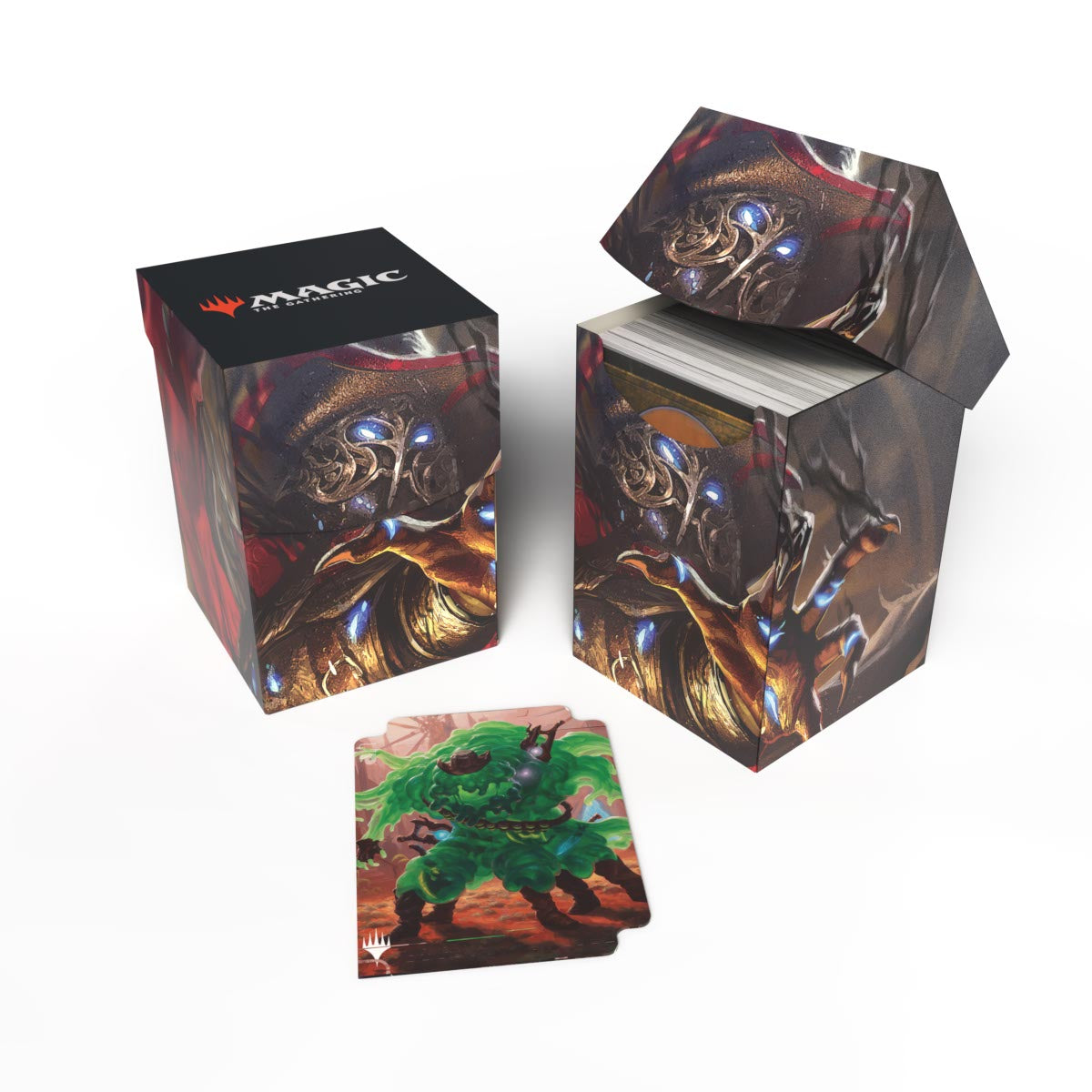 ULTRA PRO - MAGIC - THE GATHERING - OUTLAWS OF THUNDER JUNCTION - 100+ DECK BOX GONTI, ACQUÉREUR AVISÉ