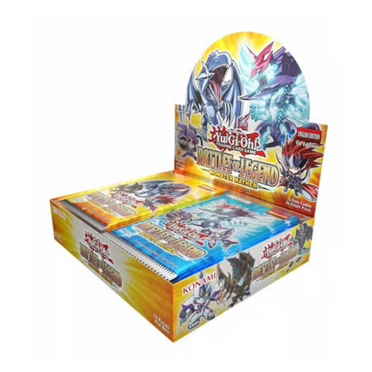 YU-GI-OH! JCC - DISPLAY DE PACK DE BOOSTER BATTLES OF LEGEND: MONSTER MAYHEM (24 BOOSTERS) - FR