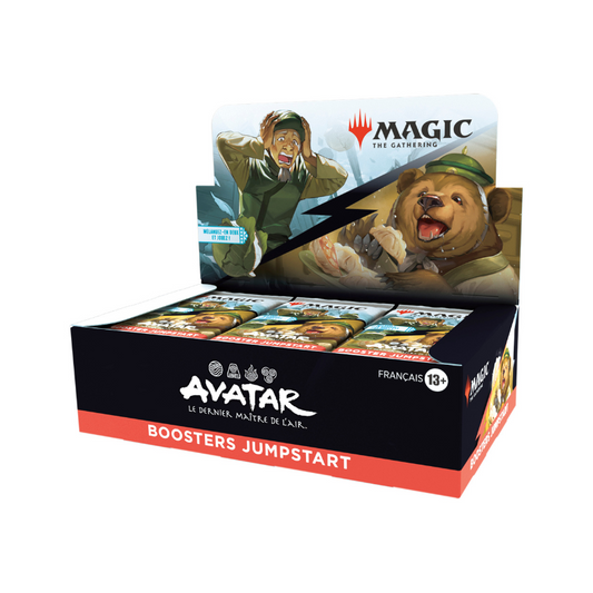 MAGIC: THE GATHERING - DISPLAY DE BOOSTERS JUMPSTART AVATAR, LE DERNIER MAÎTRE DE L'AIR (24 BOOSTERS) - FR