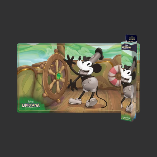 DISNEY LORCANA JCC - TAPIS DE JEU STEAMBOAT WILLIE - UK