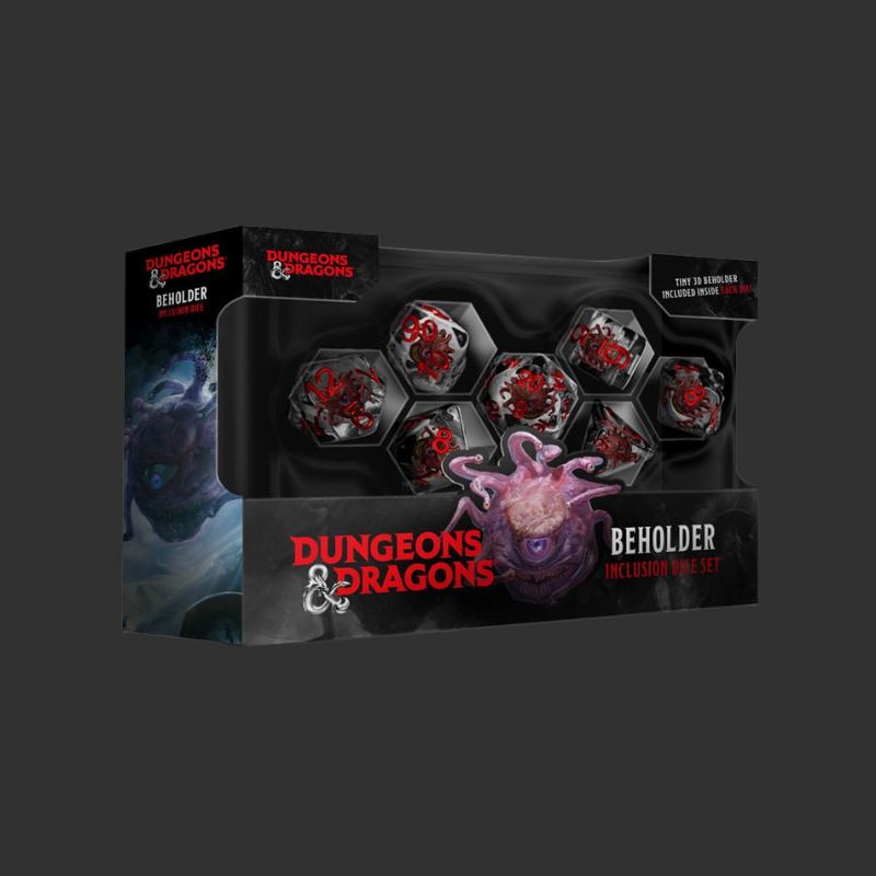 Dungeons & Dragons - Pack dés "Resin Beholder Set"