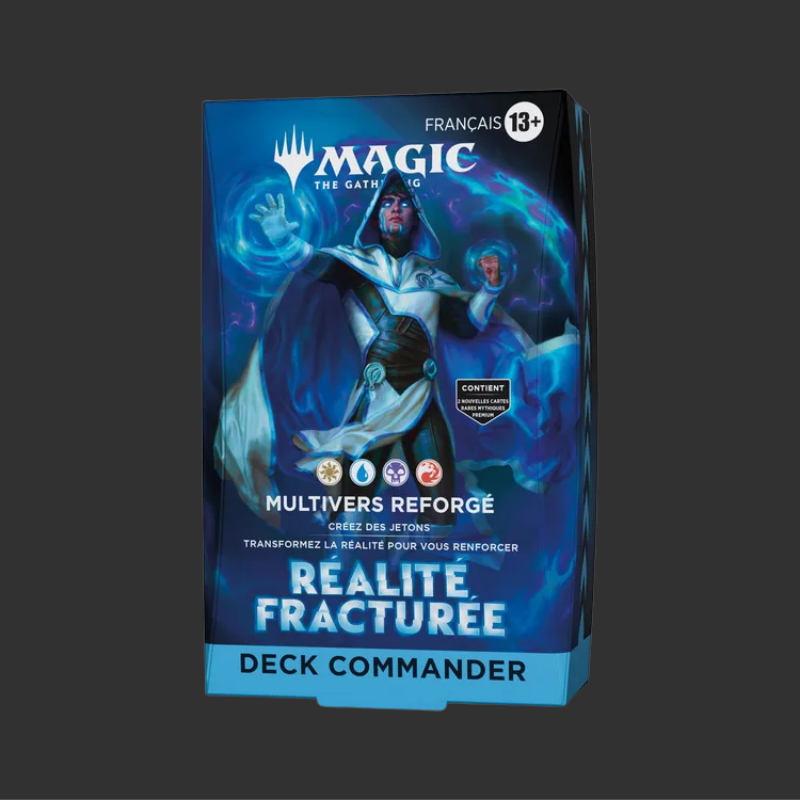 Magic: The Gathering - Deck Commander Réalité fracturée - Multivers reforgé - FR