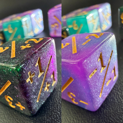 Set de 10 dés compteurs – Multicolore