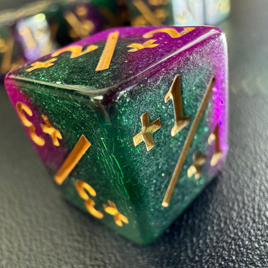 Set de 10 dés compteurs – Multicolore