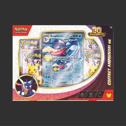 Pokémon JCC : Coffret 30e Anniversaire - Amphinobi-ex - FR