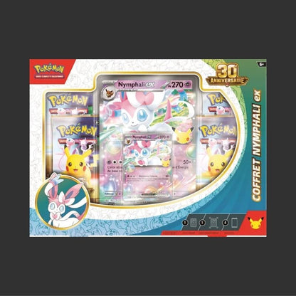 Pokémon JCC : Coffret 30e Anniversaire - Nymphali-ex - FR