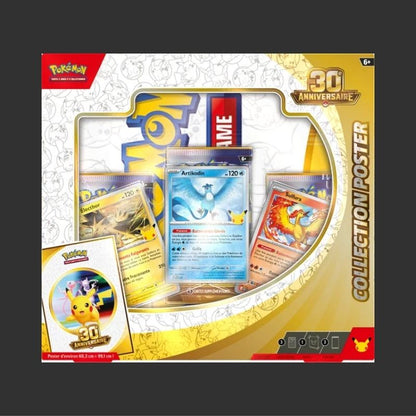 Pokémon JCC : Collection poster 30e Anniversaire - FR