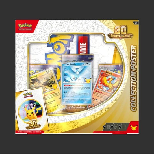 Pokémon JCC : Collection poster 30e Anniversaire - FR