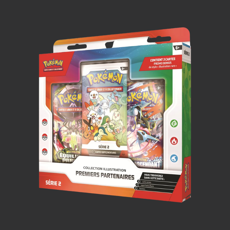 Pokémon JCC : Collection Illustration Premiers Partenaires - Série 2 - FR