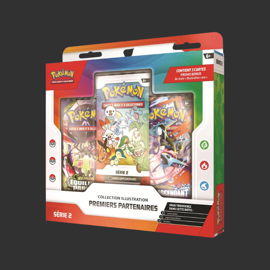Pokémon JCC : Collection Illustration Premiers Partenaires - Série 2 - FR