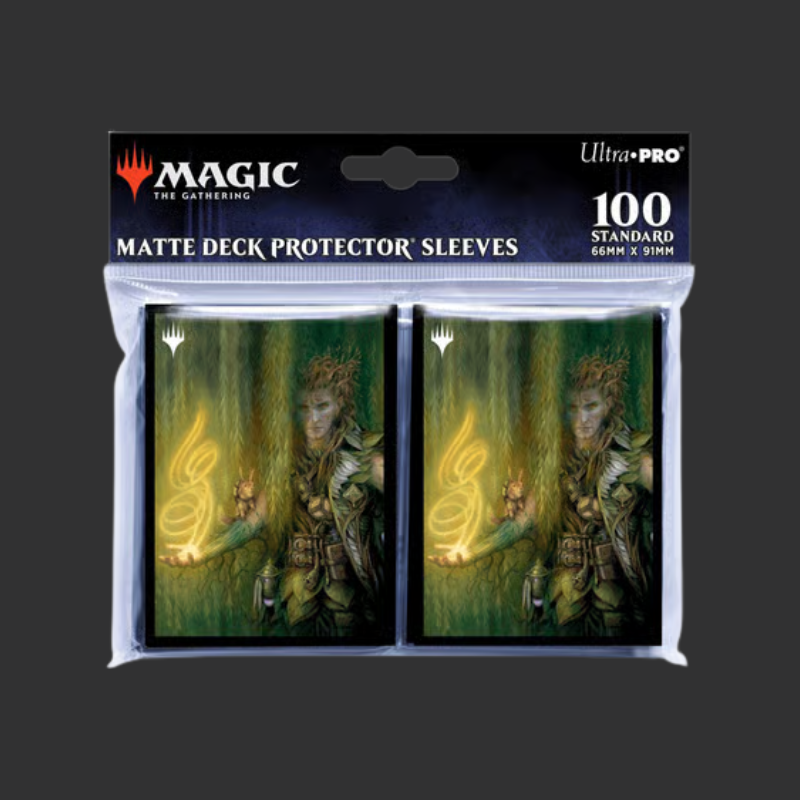 ULTRA PRO - MAGIC - THE GATHERING - MURDERS AT KARLOV MANOR - SACHET DE 100 PROTÈGES CARTES STANDARD - KAUST, LES YEUX DE LA CLAIRIÈRE (63 X 89 MM)