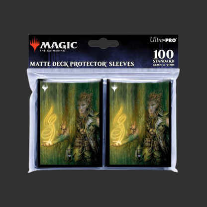 ULTRA PRO - MAGIC - THE GATHERING - MURDERS AT KARLOV MANOR - SACHET DE 100 PROTÈGES CARTES STANDARD - KAUST, LES YEUX DE LA CLAIRIÈRE (63 X 89 MM)