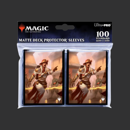 ULTRA PRO - MAGIC - THE GATHERING - MURDERS AT KARLOV MANOR - SACHET DE 100 PROTÈGES CARTES STANDARD - NELLY BORCA, ACCUSATRICE IMPULSIVE (63 X 89 MM)
