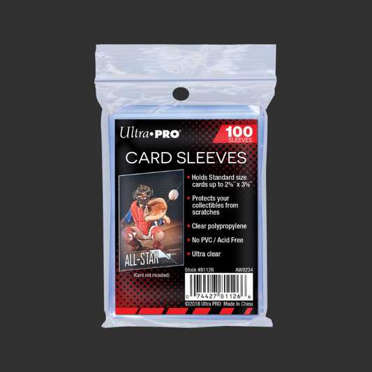 ULTRA PRO - POCHETTES POUR CARTES "PENNY" SOUPLES TRANSPARENTES 63,5 X 88MM (SACHET DE 100 POCHETTES)