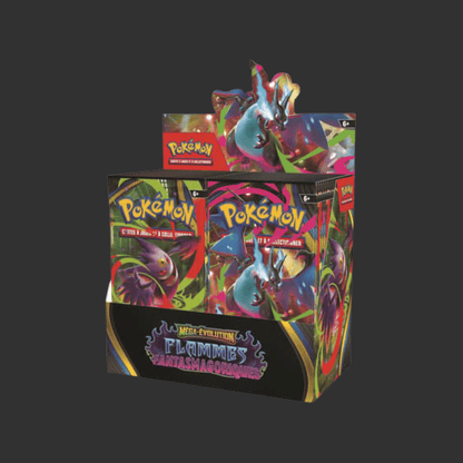 Pokémon JCC - Méga-Evolution - Pack de booster ME02 Flammes Fantasmagoriques (display x36) - FR