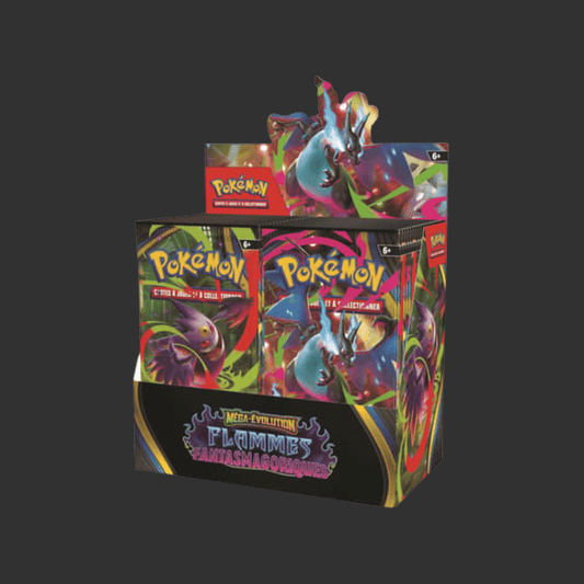 Pokémon JCC - Méga-Evolution - Pack de booster ME02 Flammes Fantasmagoriques (display x36) - FR