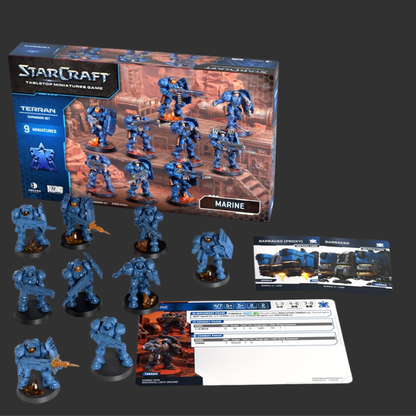 STARCRAFT® THE MINIATURES GAME - MARINE - TERRAN - EXPANSION SET - EN