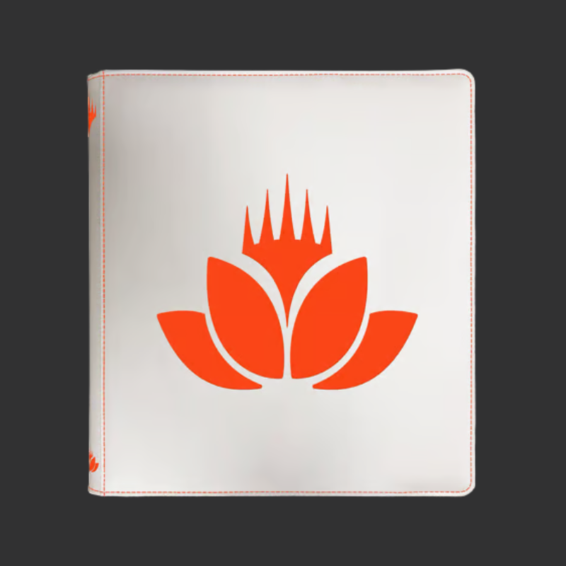 ULTRA PRO - MAGIC - THE GATHERING - MANA 8 - PORTFOLIO A4 12 POCHETTES AVEC FERMETURE - LOTUS