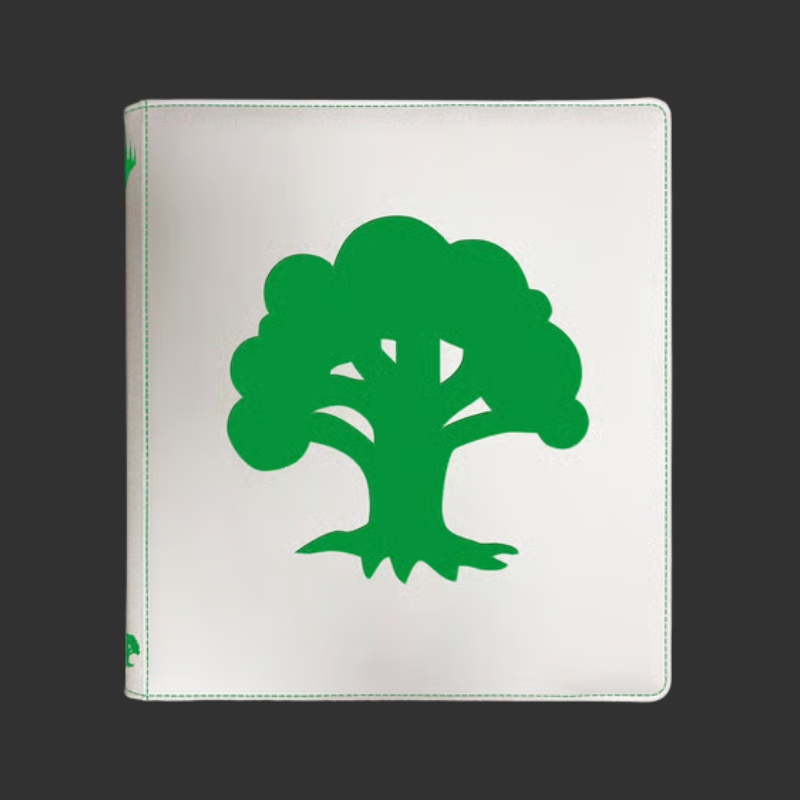 ULTRA PRO - MAGIC - THE GATHERING - MANA 8 - PORTFOLIO A4 12 POCHETTES AVEC FERMETURE - FORÊT