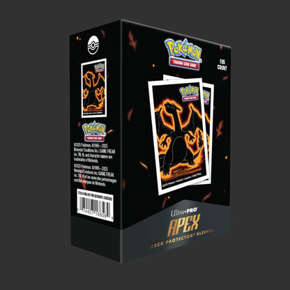Ultra Pro - Pokémon JCC - Sachet de 105 protèges cartes Apex Neon Kanto Dracaufeu - UK