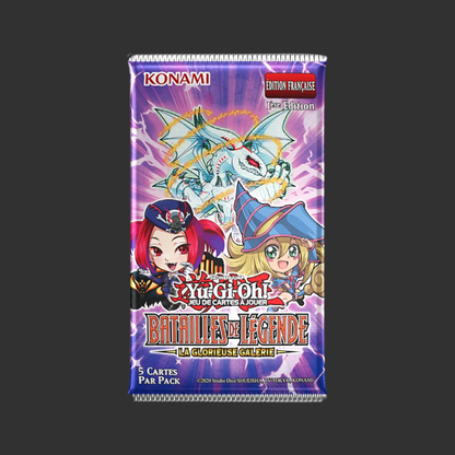 Yu-Gi-Oh! JCC - Display de Pack de Booster Batailles de Légende: La Glorieuse Galerie (24 Boosters) - FR