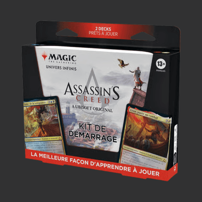Magic: The Gathering - Univers infinis : Assassin's Creed - Kit de démarrage (2 decks prêts-à-jouer) - FR