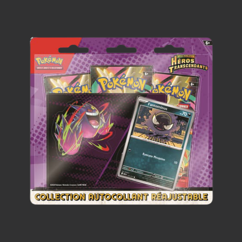 Pokémon JCC : Collection autocollant réajustante Méga-Evolution - ME2.5 - FR (1x boite aléatoire)