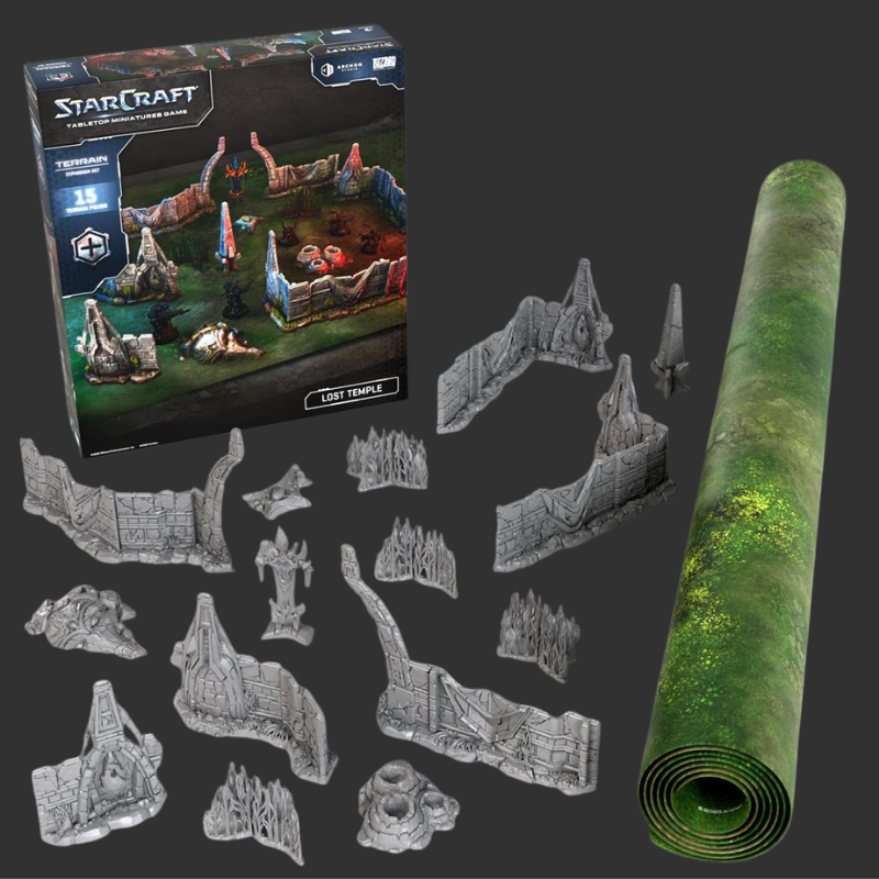 STARCRAFT® THE MINIATURES GAME - LOST TEMPLE - TERRAIN EXPANSION SET - EN