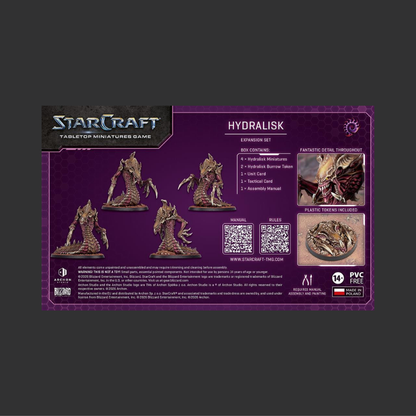 STARCRAFT® THE MINIATURES GAME - HYDRALISK - ZERG - EXPANSION SET - EN