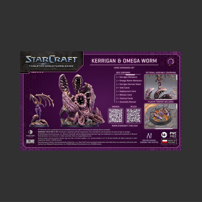 STARCRAFT® THE MINIATURES GAME - KERRIGAN (PRIMAL KERRIGAN) - ZERG - HERO EXPANSION SET - EN